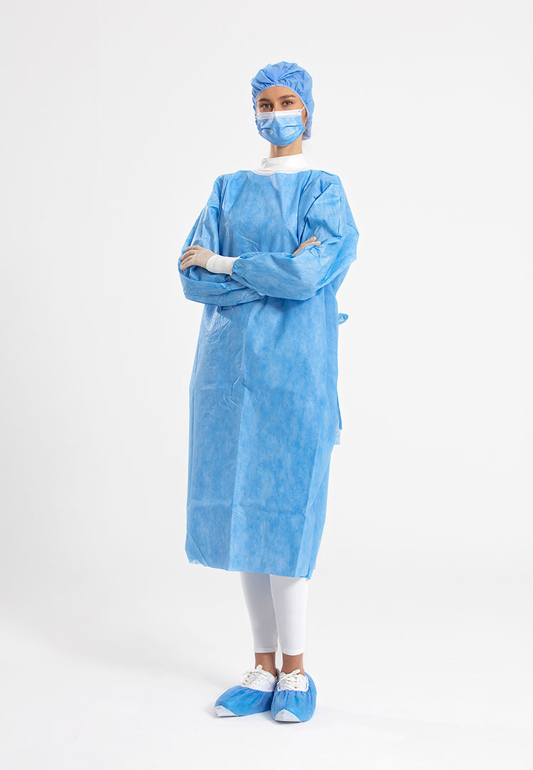NON STERILE SURGICAL GOWN -  REINFORCED (STERILE/NON STERILE) SG0015